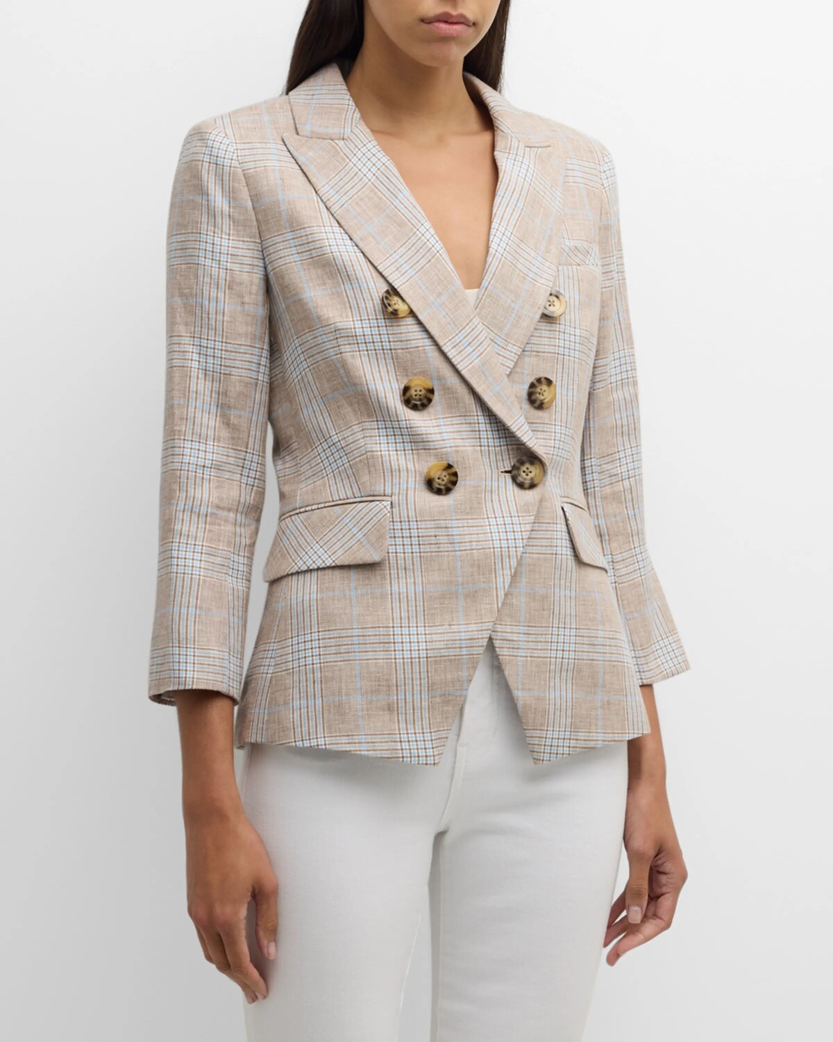 

Куртка Empire Dickey Veronica Beard, цвет Khaki Multi