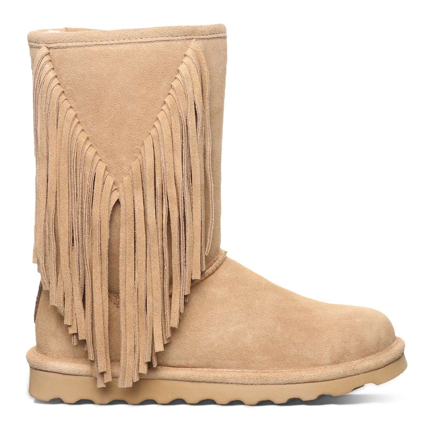 

Женские замшевые зимние ботинки Bearpaw Cherilyn с бахромой Bearpaw