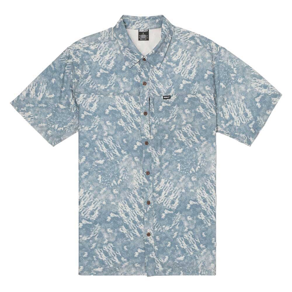 

Рубашка с коротким рукавом Hurley H2O Dri Rincon Sierra, синий