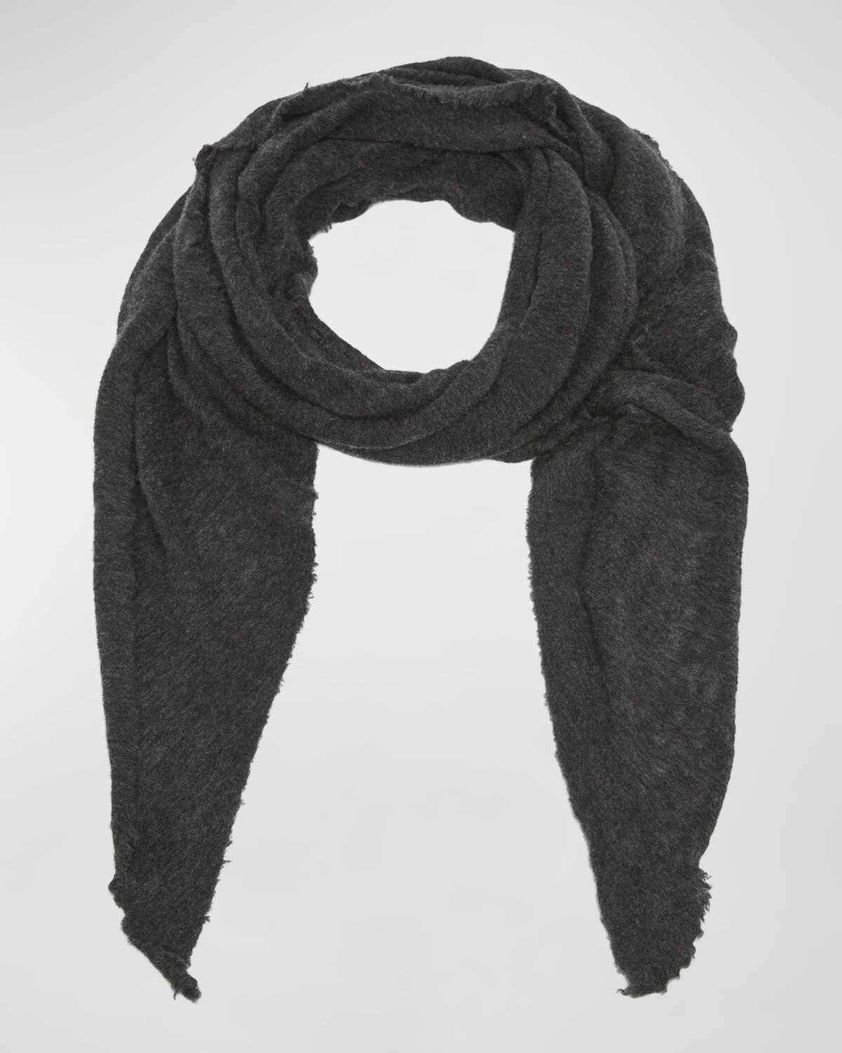 

Кашемировый шарф Zephyr Isabel Marant, антрацит