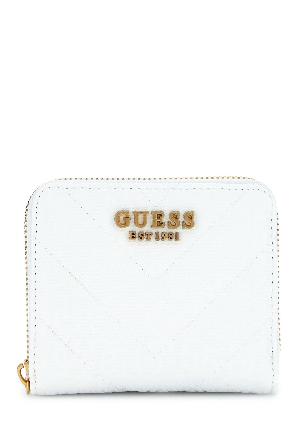 Кошелек Jania Small Zip Around Guess, цвет weiß