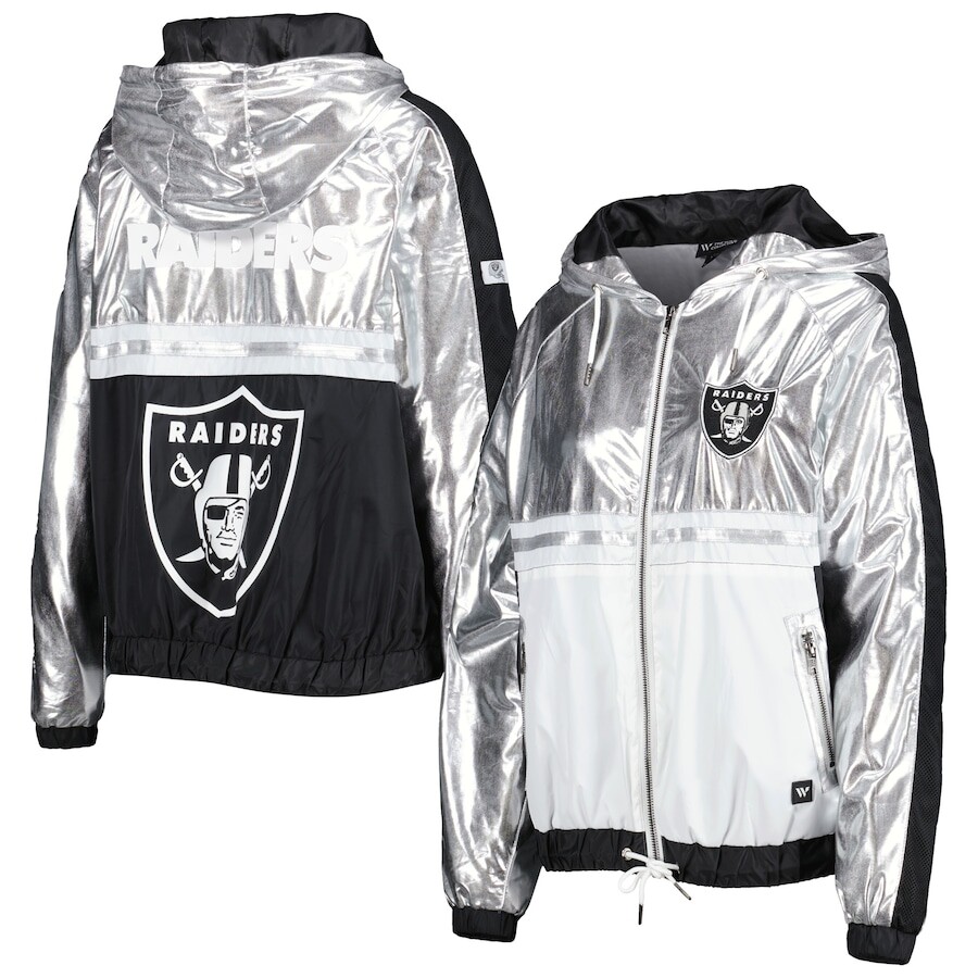 

Куртка The Wild Collective Las Vegas Raiders, серебряный