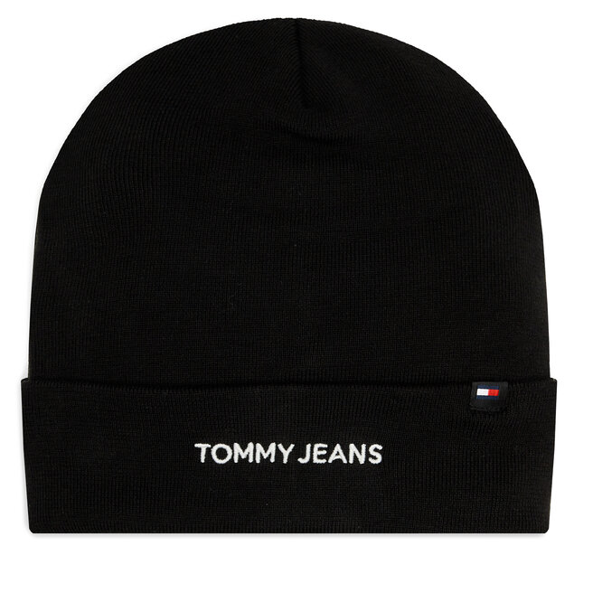 

Шапка Tommy Jeans LinearLogo, черный