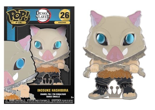 

Funko POP! Значок «Убийца демонов», Иноске Хашибира