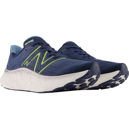 

Беговые кроссовки Fresh Foam X More v4 мужские New Balance, цвет Nb Navy/Cosmic Pineapple/Heritage Blue