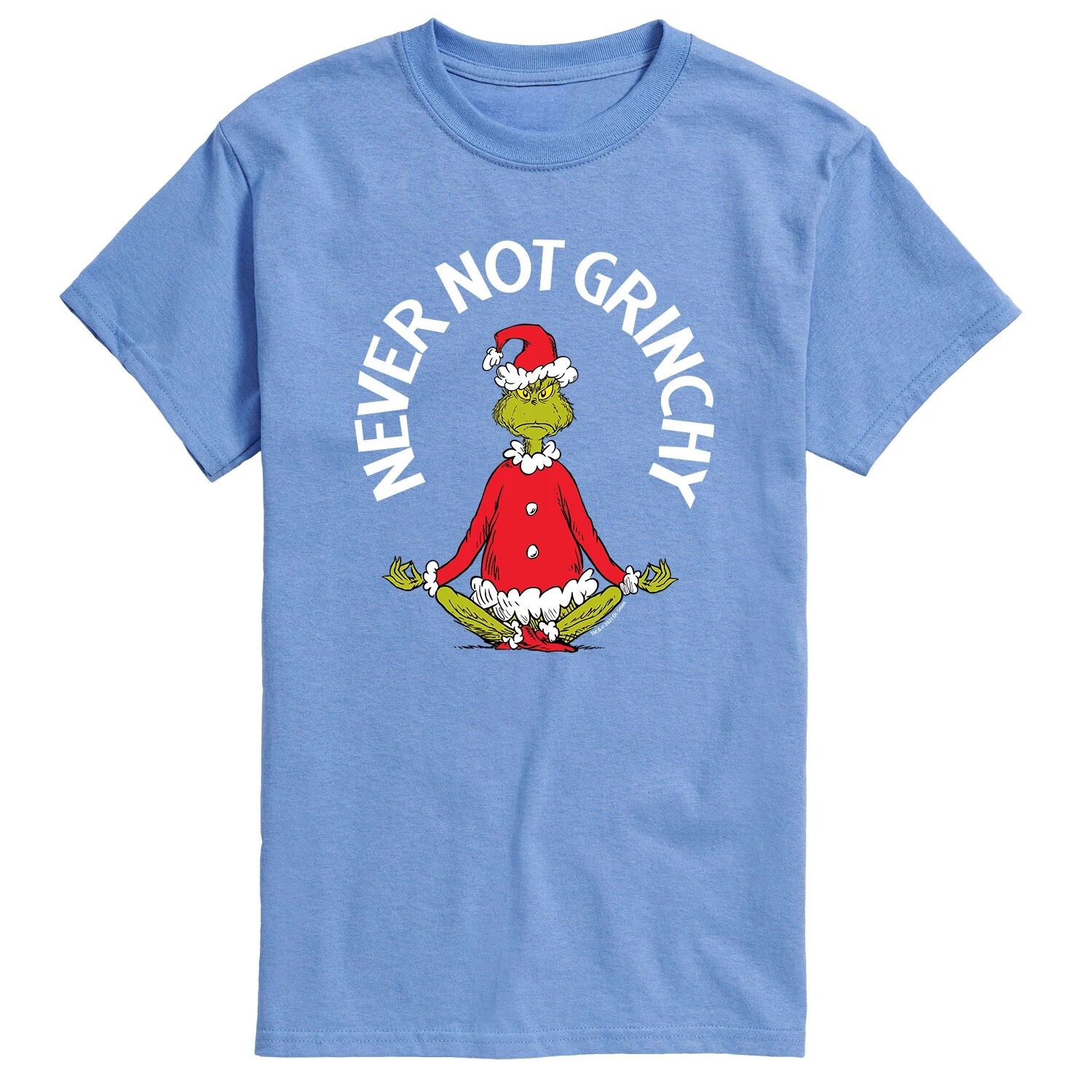 

Мужская футболка Доктор Сьюз Гринч "Never Not Grinchy" Licensed Character