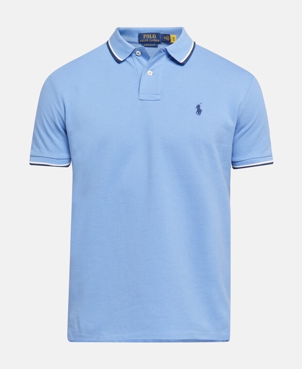 

Рубашка поло Polo Ralph Lauren, светло-синий
