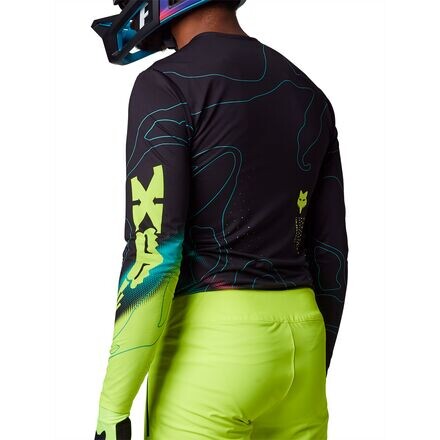 

Джерси Flexair с длинными рукавами мужские Fox Racing, цвет Lunar Black