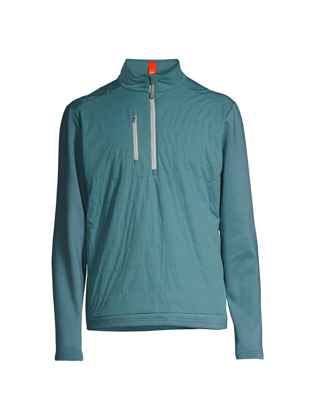 

Куртка Crown Sport Weld Elite Hybrid с молнией до половины Peter Millar, Синий