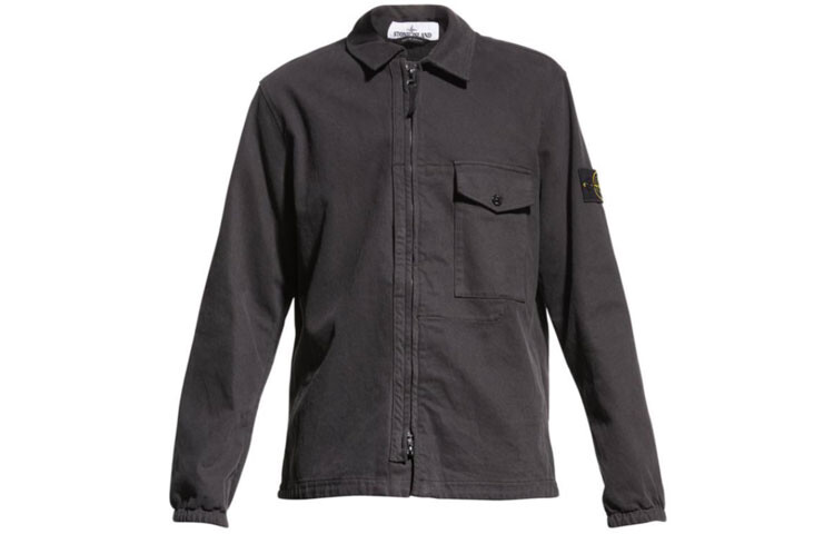

Куртка мужская темно-серая Stone Island, темно-серый