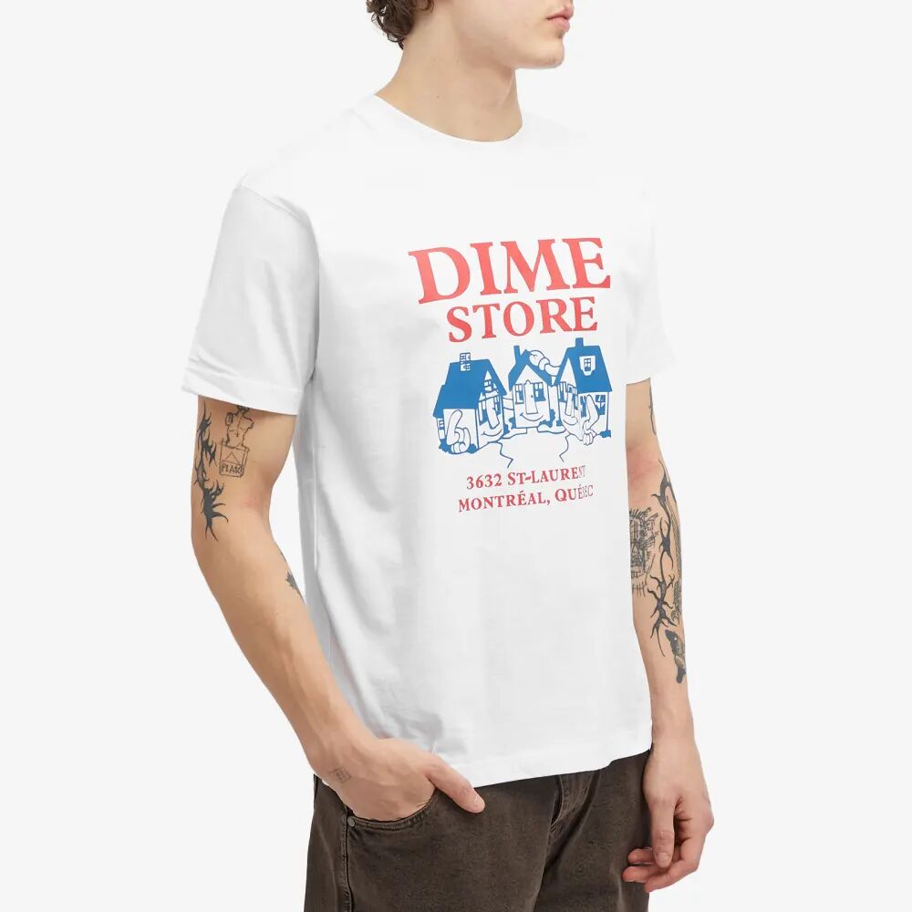 Dime Футболка Skate Shop, белый