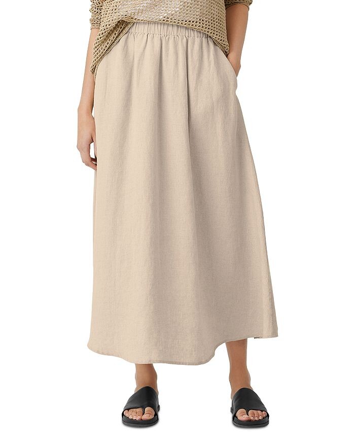 

Юбка из органического льна Eileen Fisher