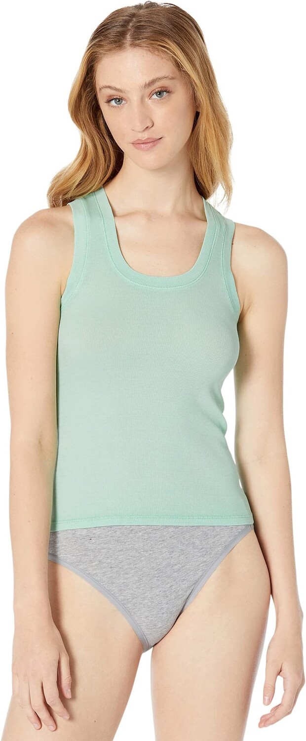 

Майка U-Neck Tank Free People, цвет Succulent