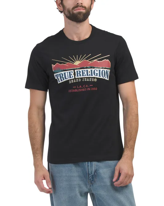 

Откройте для себя направление Arch Tee True Religion, черный