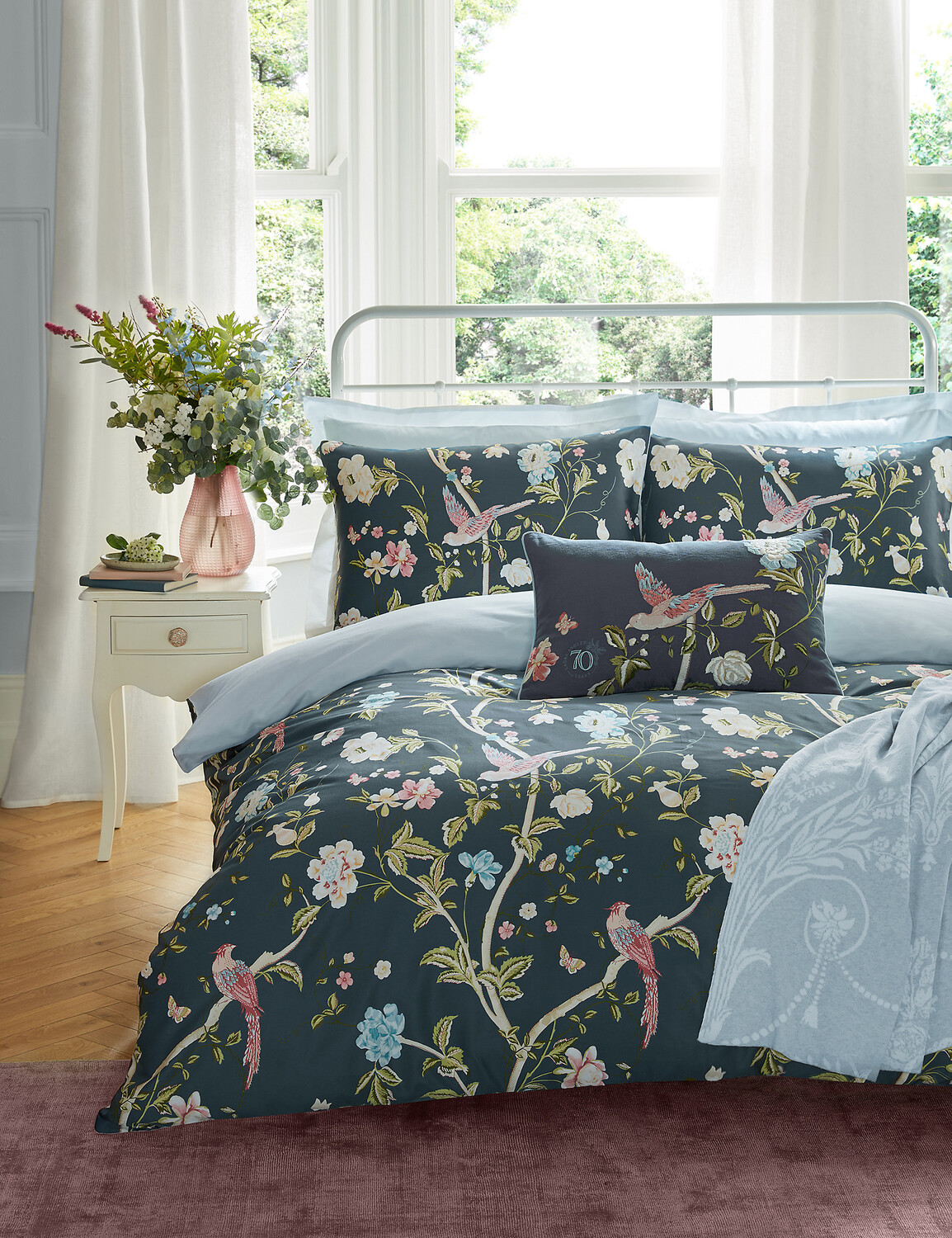

Сатиновый комплект постельного белья «Летний дворец» Laura Ashley