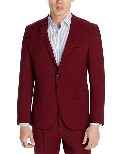 

Пиджак Arti Extra Slim Fit HUGO, цвет Red