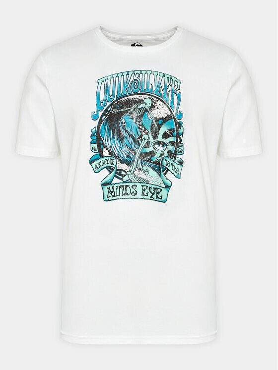 

Футболка стандартного кроя Quiksilver, белый