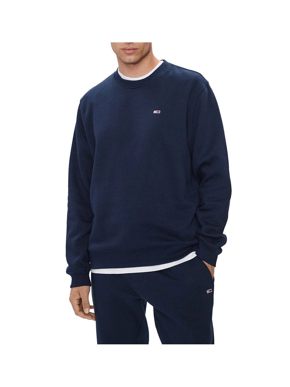 

Темно-синяя мужская толстовка Tommy Jeans