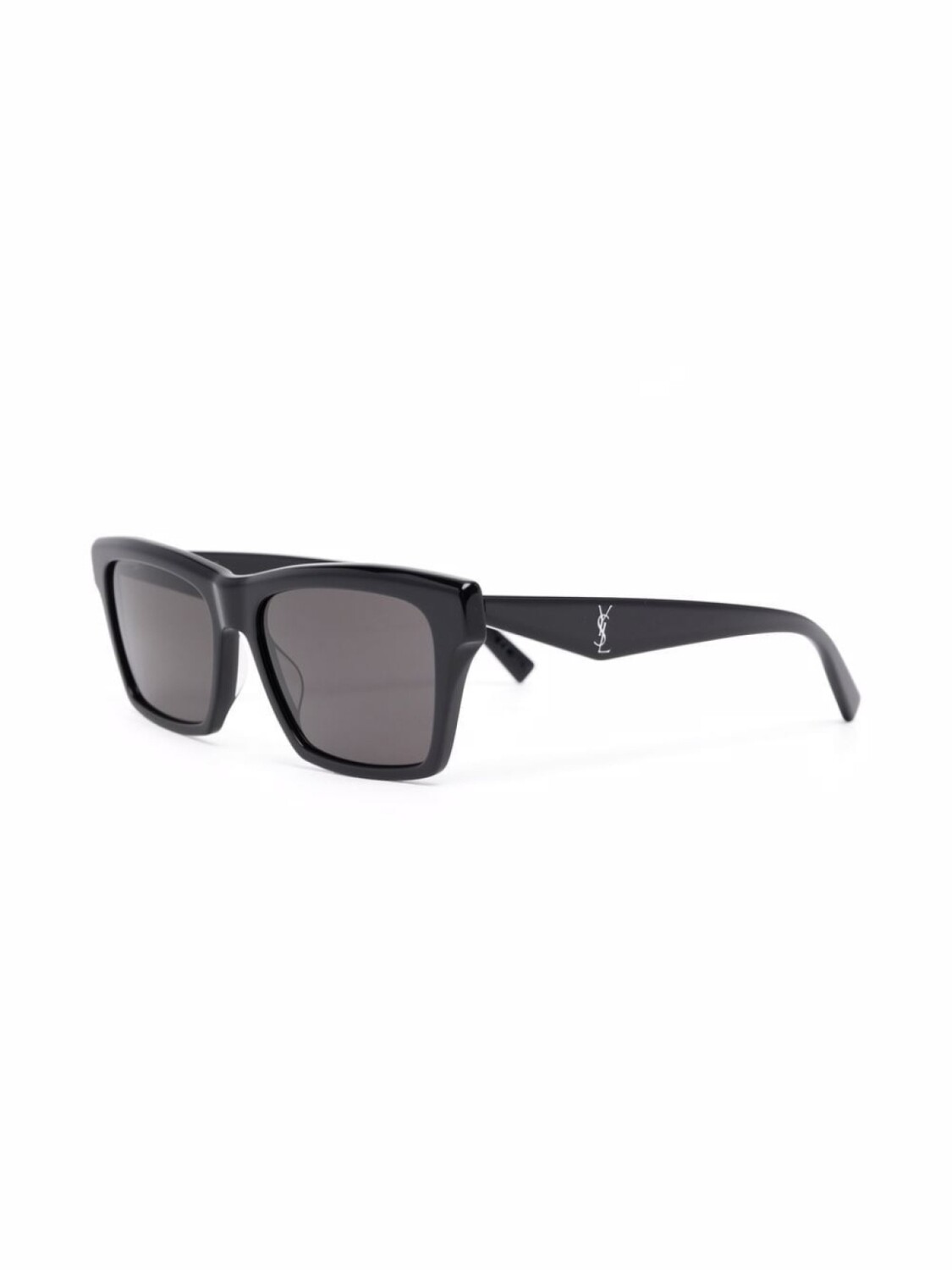 

Солнцезащитные очки в квадратной оправе Saint Laurent Eyewear, черный