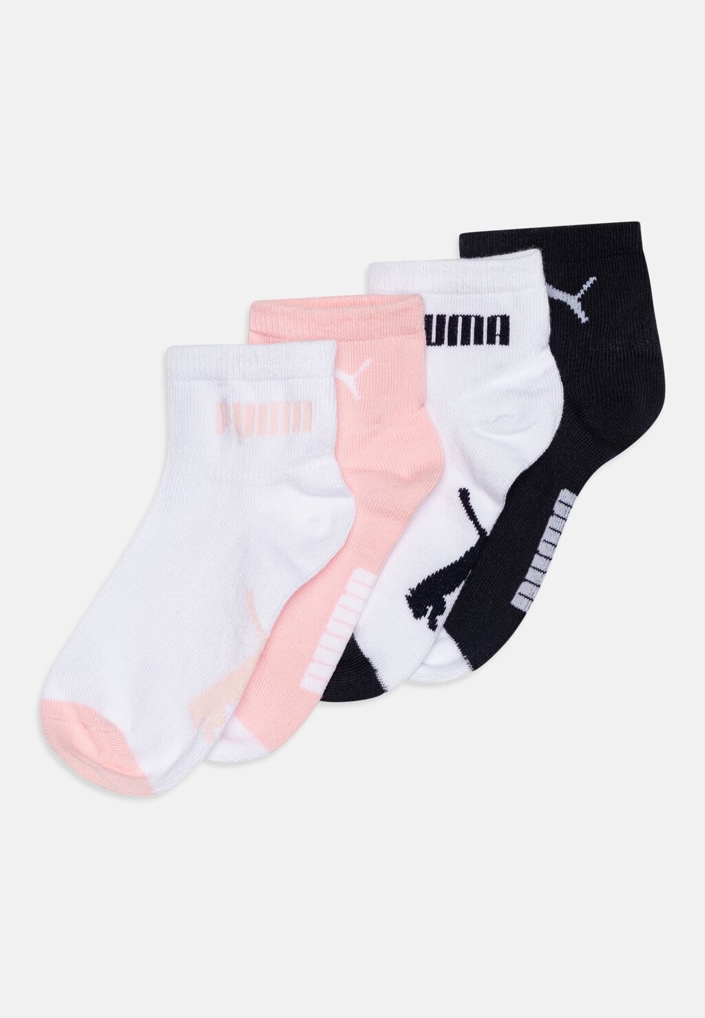 

Носки BABY MINI CATS LIFESTYLE UNISEX 4 PACK Puma, цвет pink/navy/white