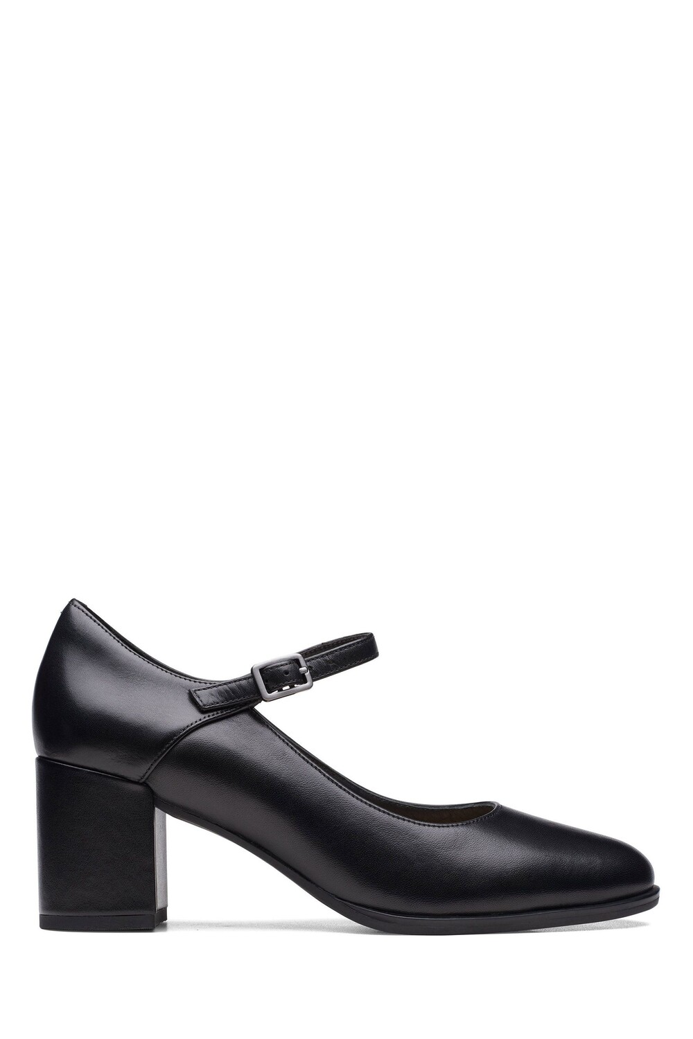 

Кожаные туфли широкого кроя с ремешками freva55 Clarks, черный