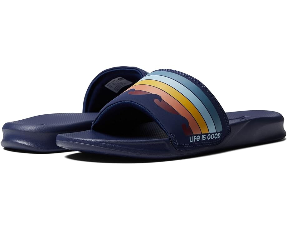 

Сандалии Reef One Slide + Lig, цвет Good Vibes