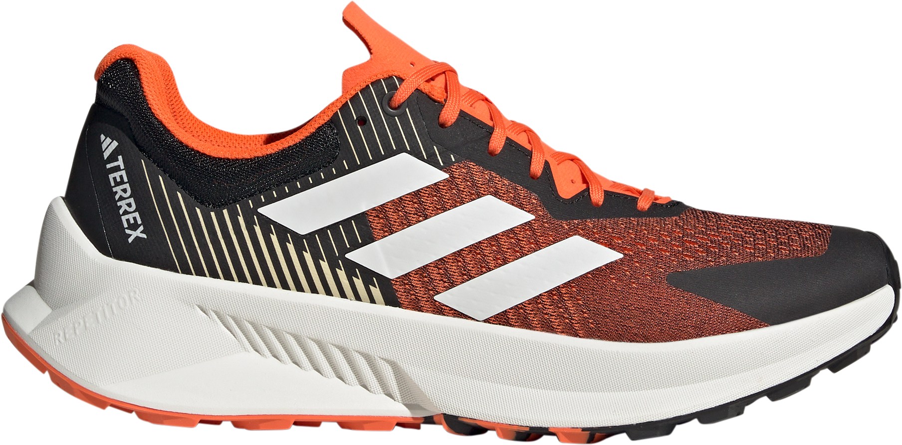 цена Кроссовки для бега по пересеченной местности Terrex Soulstride Flow — мужские adidas, оранжевый