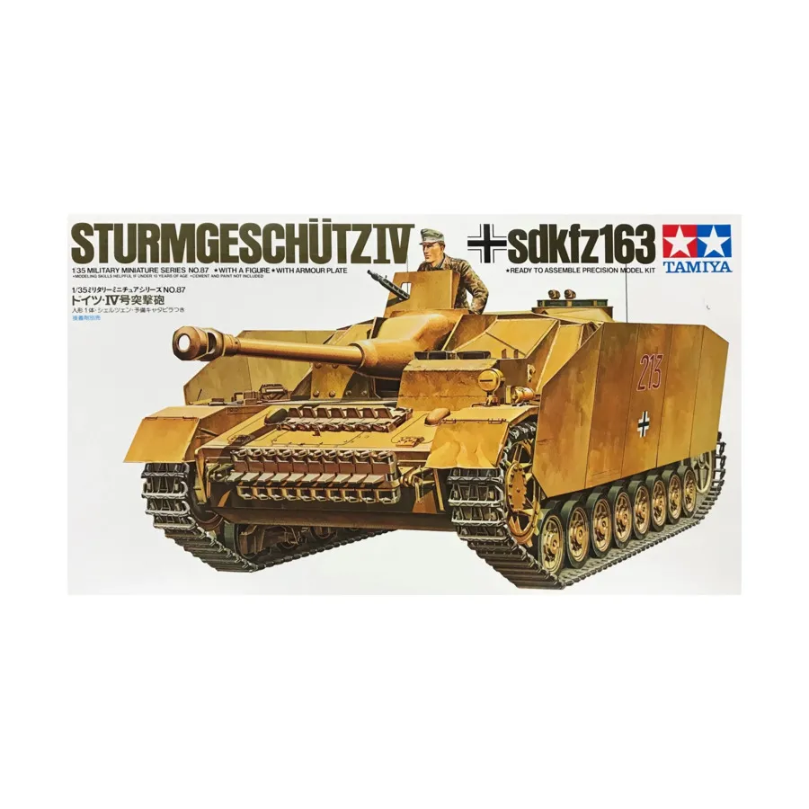 

Sturmgeschutz IV Sd.Kfz 163, WWII Tank Models - 1/35 Scale