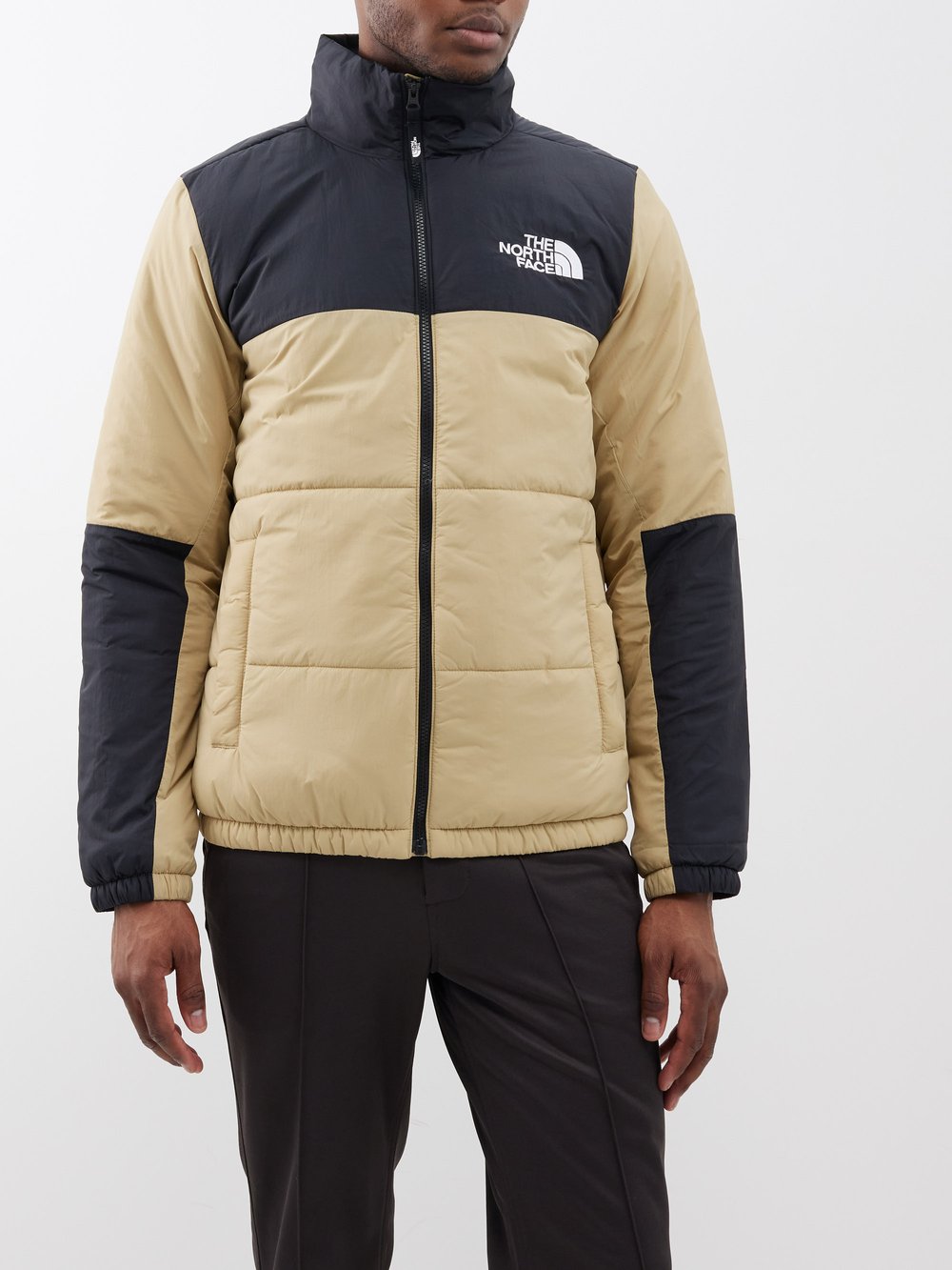 

Дутая куртка goesi из рипстопа The North Face, бежевый