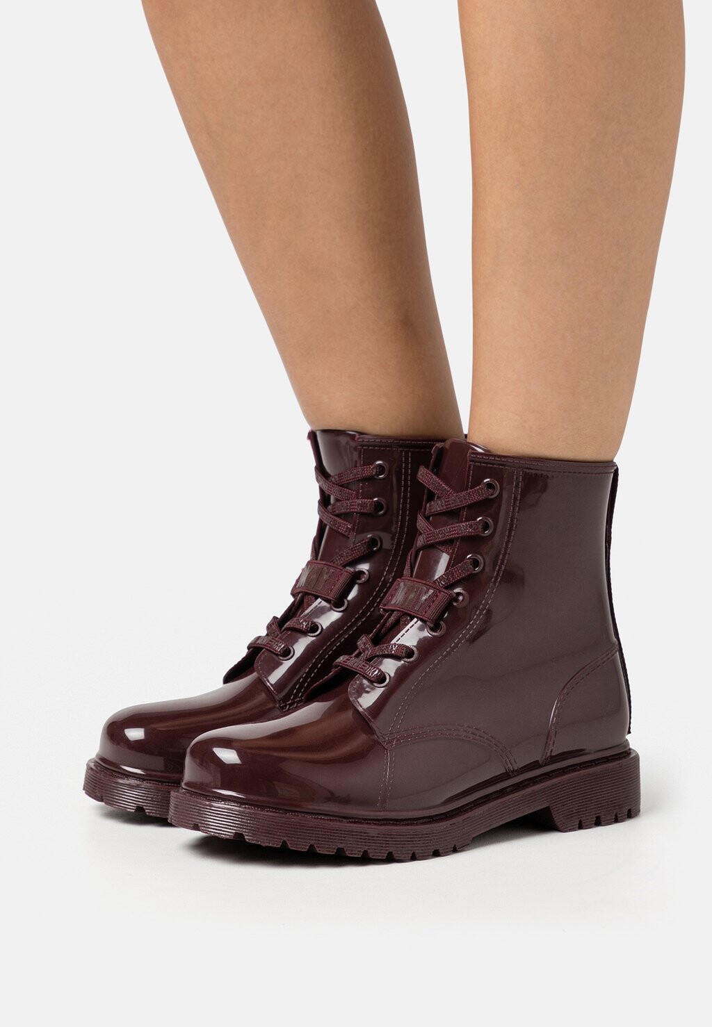 

Ботинки со шнурками DKNY TILLY, бордовый