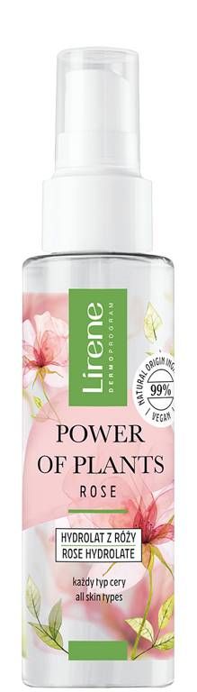 Гидрозоль для лица, тела и волос Lirene Power Of Plants Róża, 100 мл цветочная вода spring cornflower 100 мл