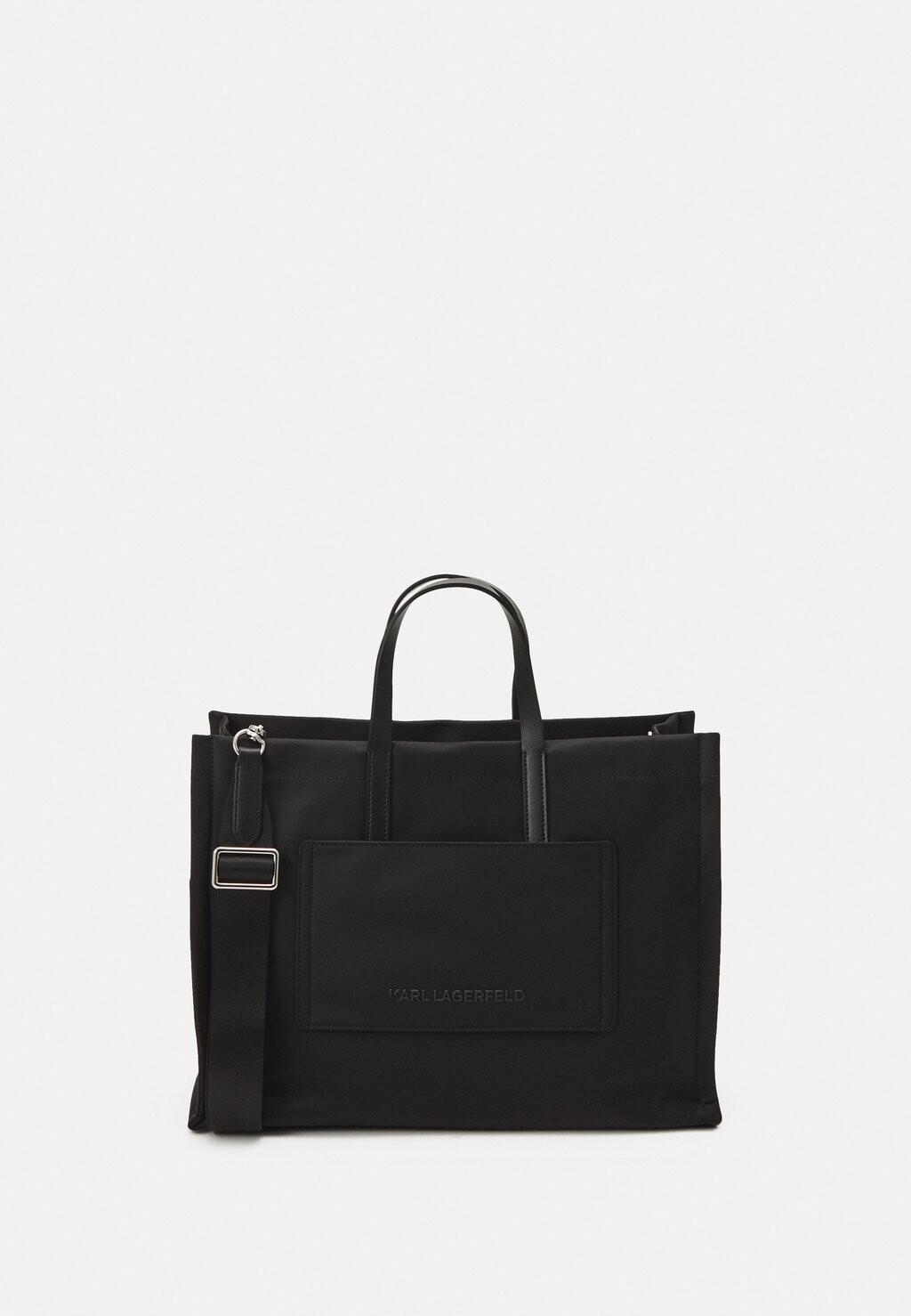 

Большая сумка KARL LAGERFELD IKONIK, черный