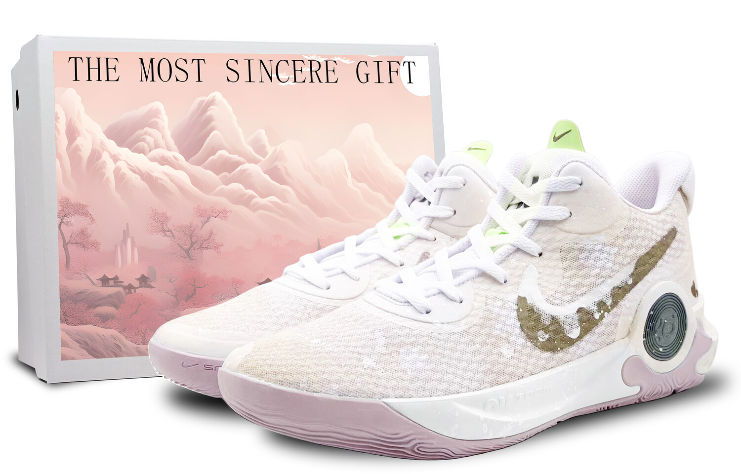 

Баскетбольные кроссовки KD Trey 5 IX Vintage Unisex Mid-Top White Nike