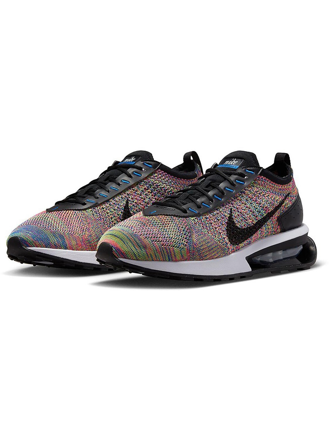 

Мужские кроссовки для бега и тренировок Air Max Flyknit для фитнеса и тренировок Nike, цвет Multi-Color/Black/Racer Blue