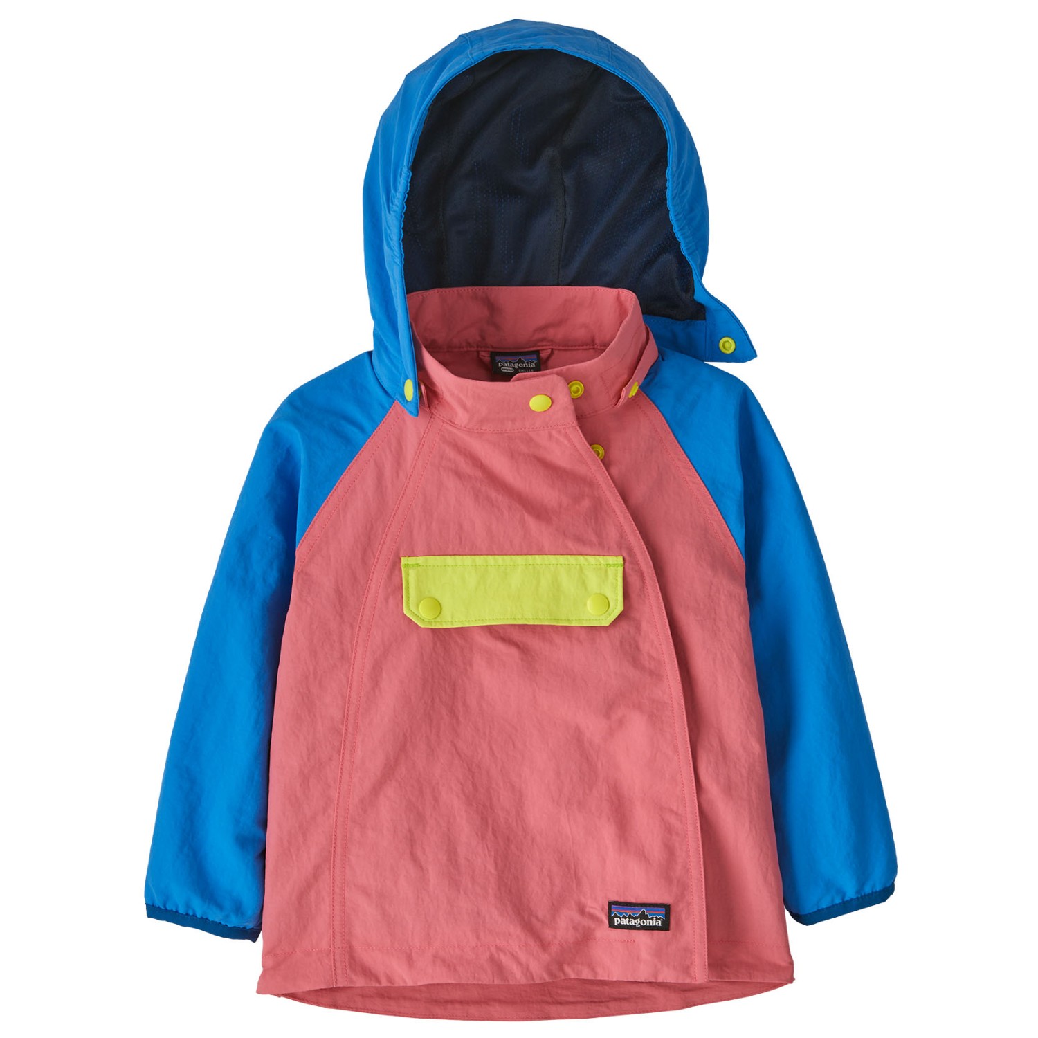 Повседневная куртка Patagonia Kid's Isthmus Anorak, цвет Afternoon Pink куртка hardshell isthmus anorak patagonia цвет subtidal blue