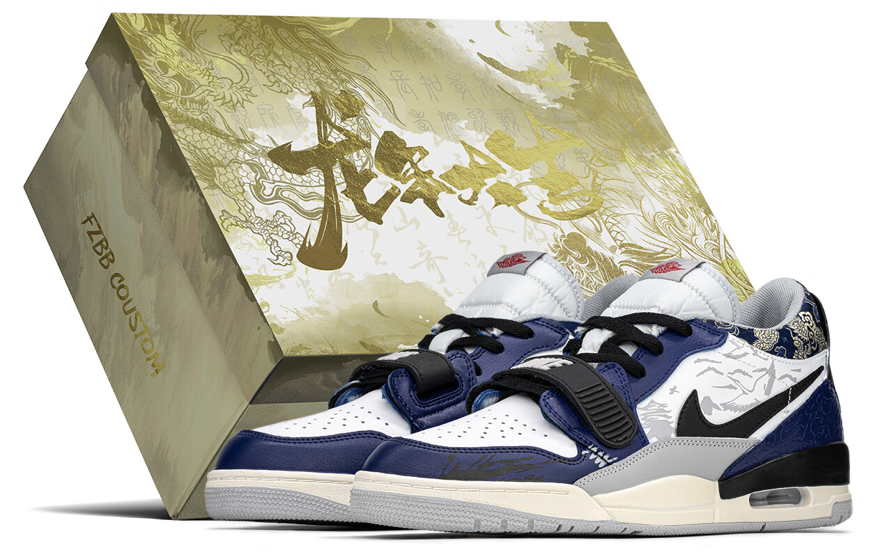 

Мужские баскетбольные кроссовки Jordan Legacy 312 Vintage, Dark blue black