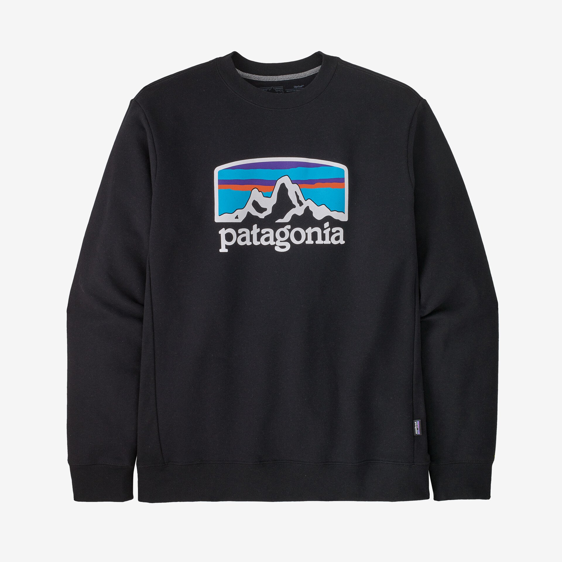 

Толстовка Fitz Roy Horizons Uprisal Crew Patagonia, черный