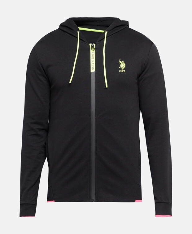 

Толстовка с капюшоном U.S. Polo Assn., черный