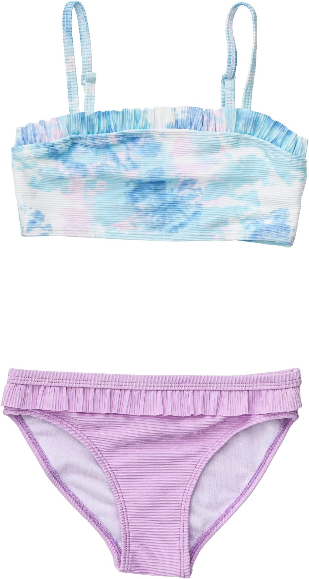 

Купальник Snapper Rock Sky Dye Frilled Bandeau Bikini, синий