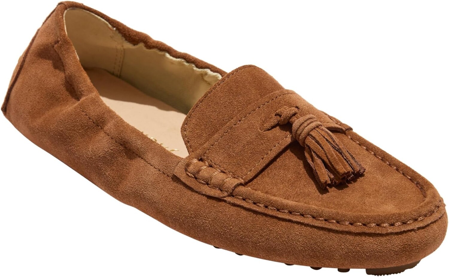 

Балетки Bedon Tassel Driver - Suede Jack Rogers, цвет Camel