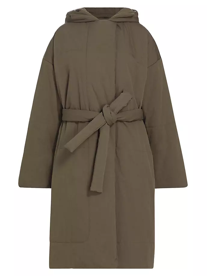 

Техническое пальто с запахом Proenza Schouler White Label, цвет wood