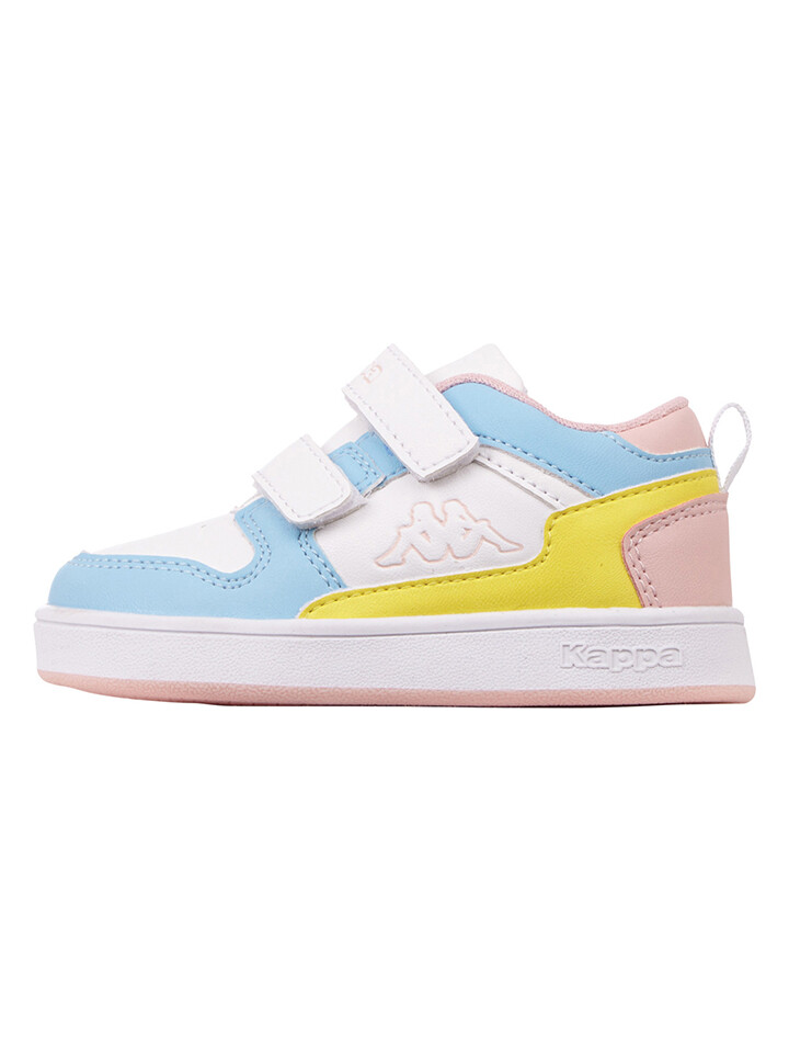 

Низкие кроссовки Kappa Lineup Low, цвет Weiß/Hellblau/Rosa
