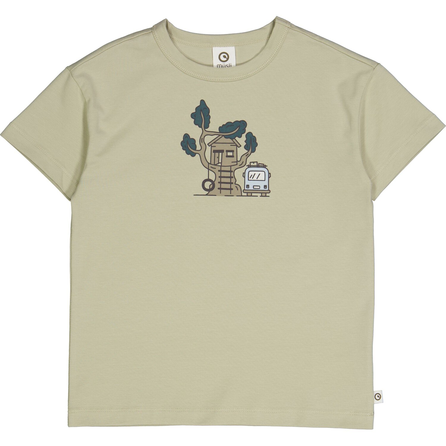 

Футболка müsli, цвет Desertgreen