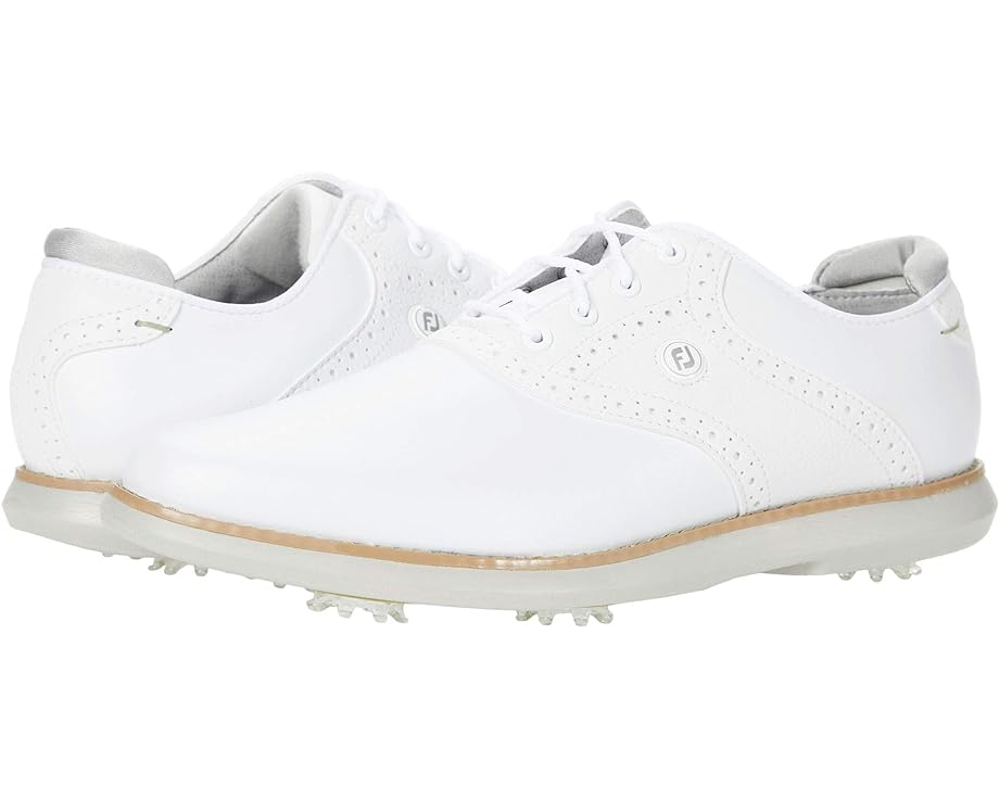 Кроссовки FootJoy Traditions Golf Shoes, цвет White 2