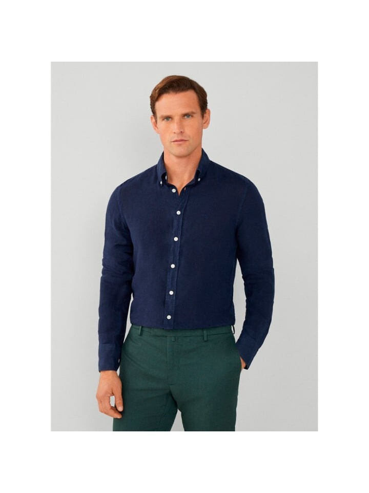 

Рубашка Hackett London, синий