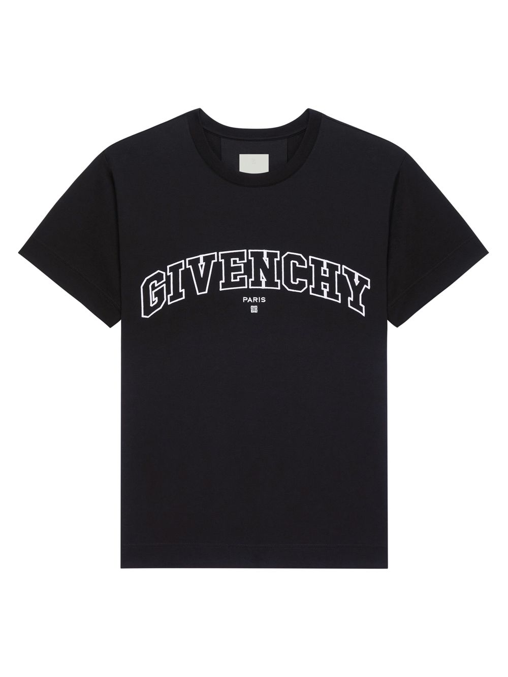 

Футболка классического кроя College с вышитым логотипом Givenchy, черный