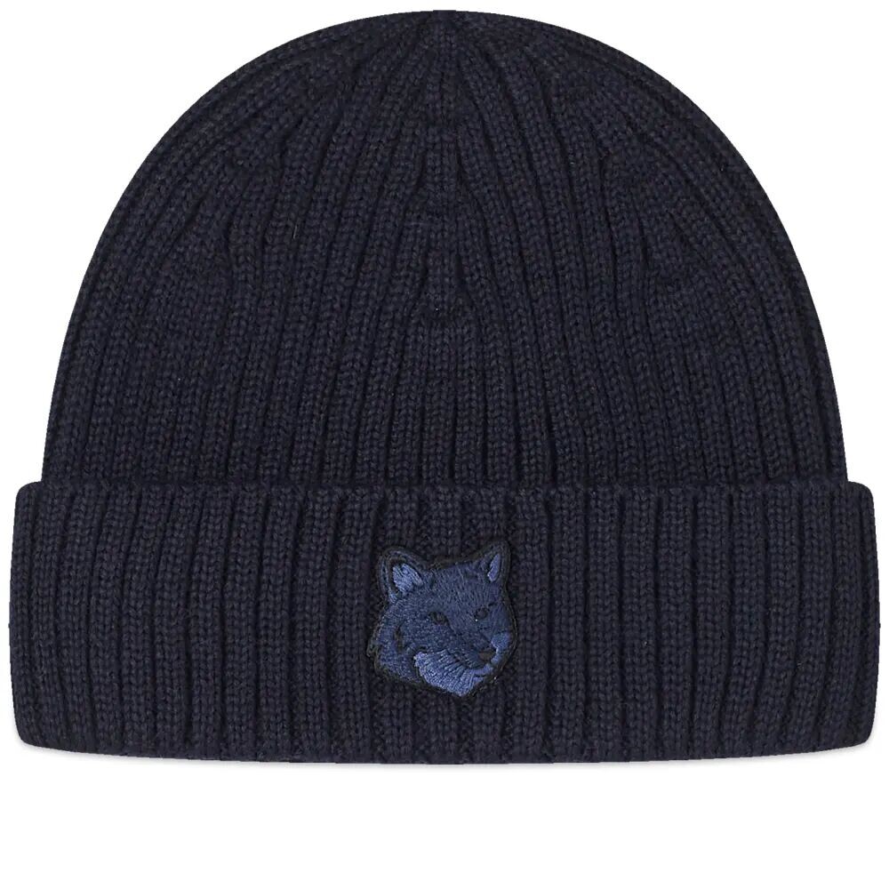 

Maison Kitsune Шапка-бини Bold Fox Head, синий