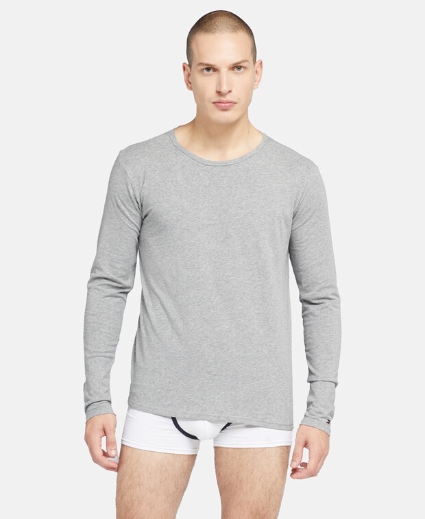 

Топ с длинными рукавами, упаковка 3 шт. Tommy Hilfiger, черный