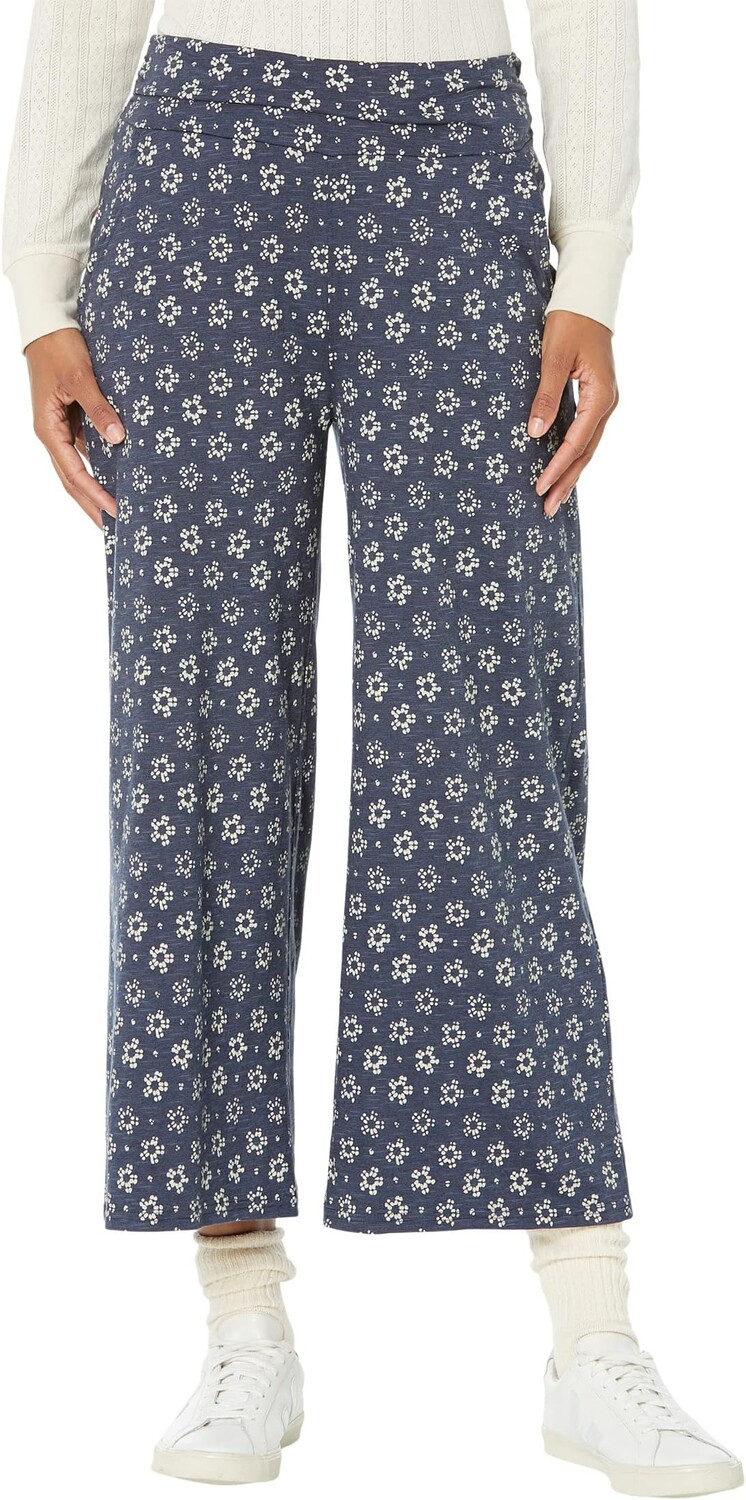 

Широкие брюки Chaka Toad&Co, цвет True Navy Dot Floral Print