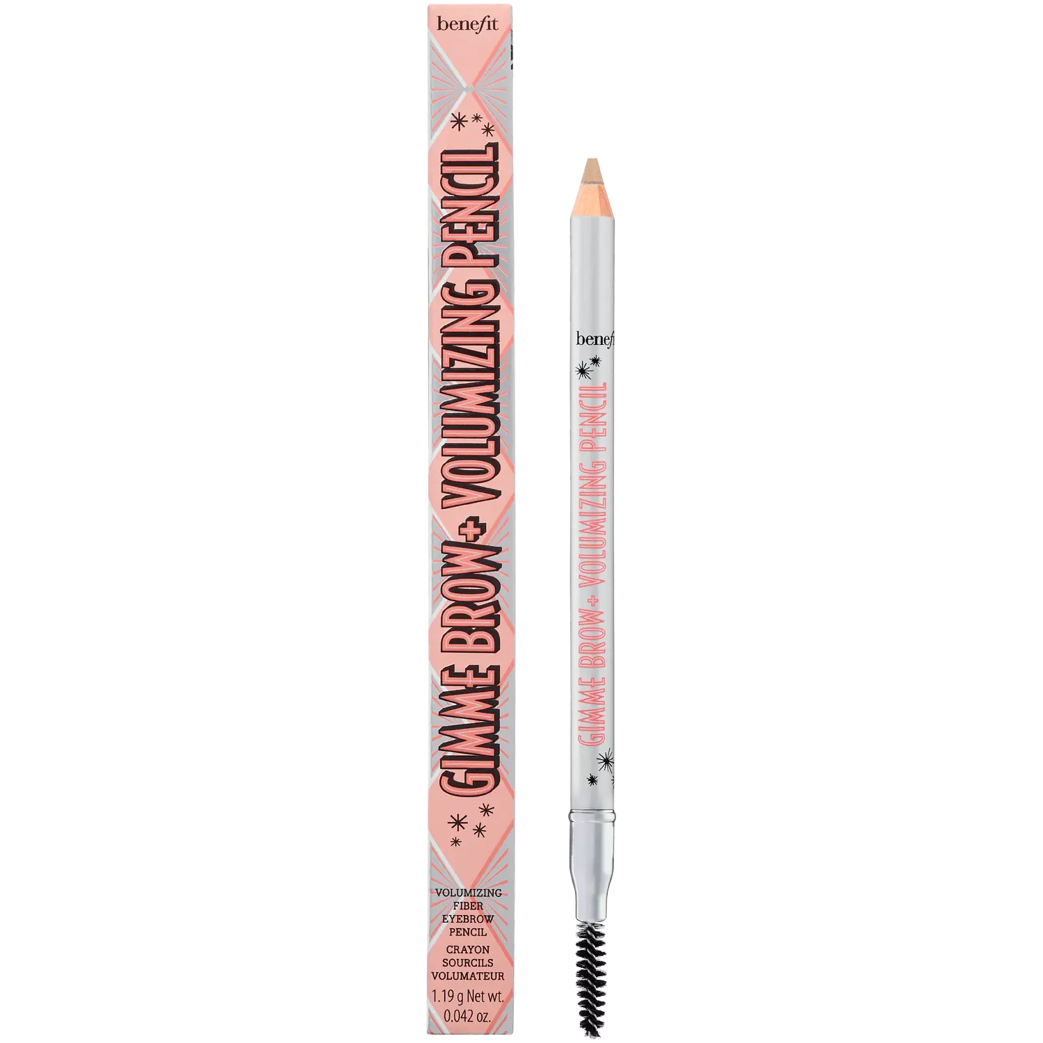 

Карандаш для бровей для объема 06 cool soft черный Benefit Gimme Brow+, 1,19 гр